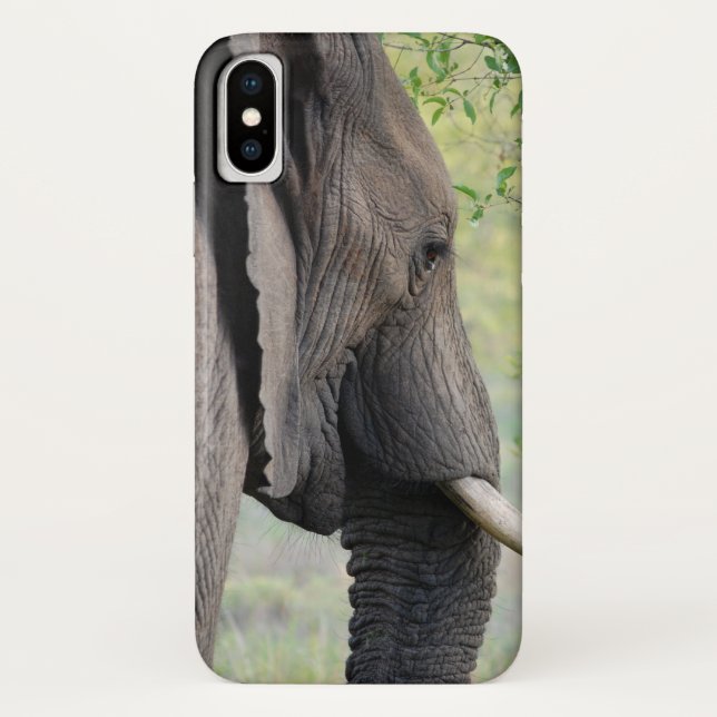 Exotic African Grey Elephant Case-Mate iPhone Case (Back)