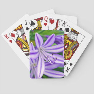Exotic African Lily Poker Cards