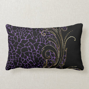 Exotic Animal Pattern Changeable Color Lumbar Pillow