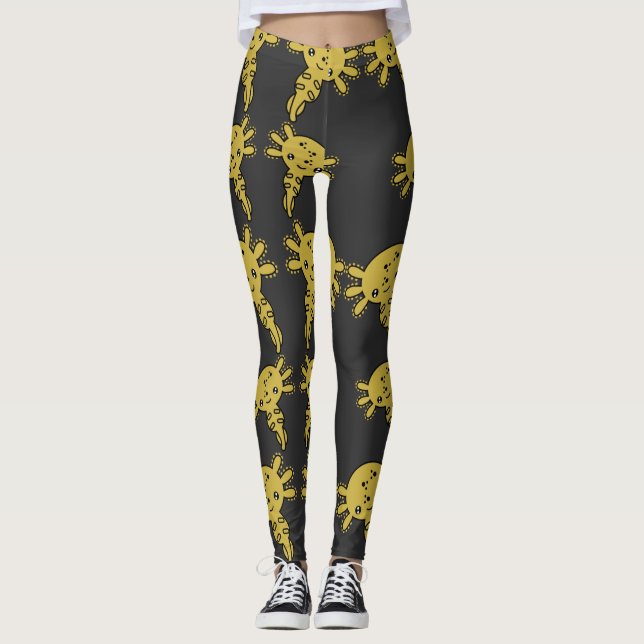 Exotic Axototl Salamander Leggings (Front)