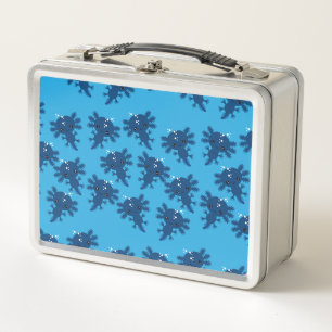 Exotic Axototl Salamander Metal Lunch Box
