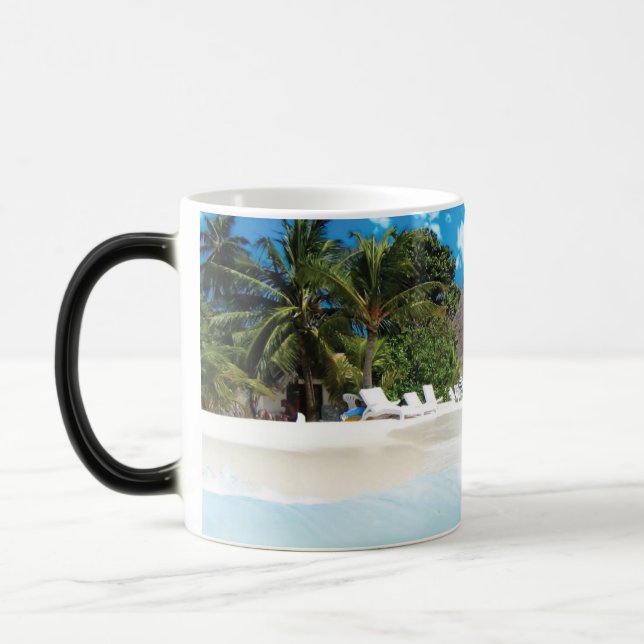 Exotic Beach  Color Morph Mug (Left)