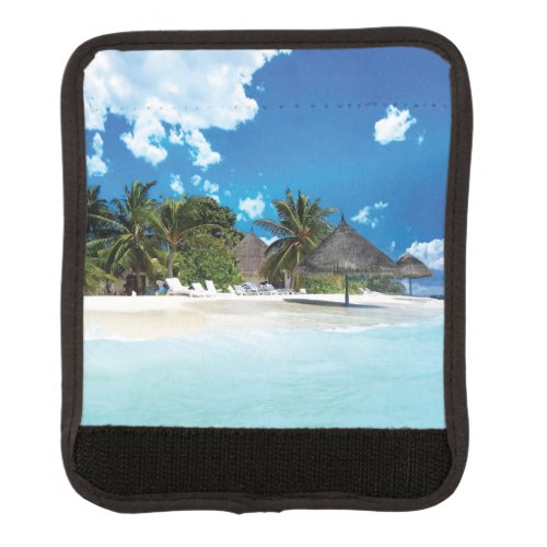 Exotic Beach  Luggage Handle Wrap