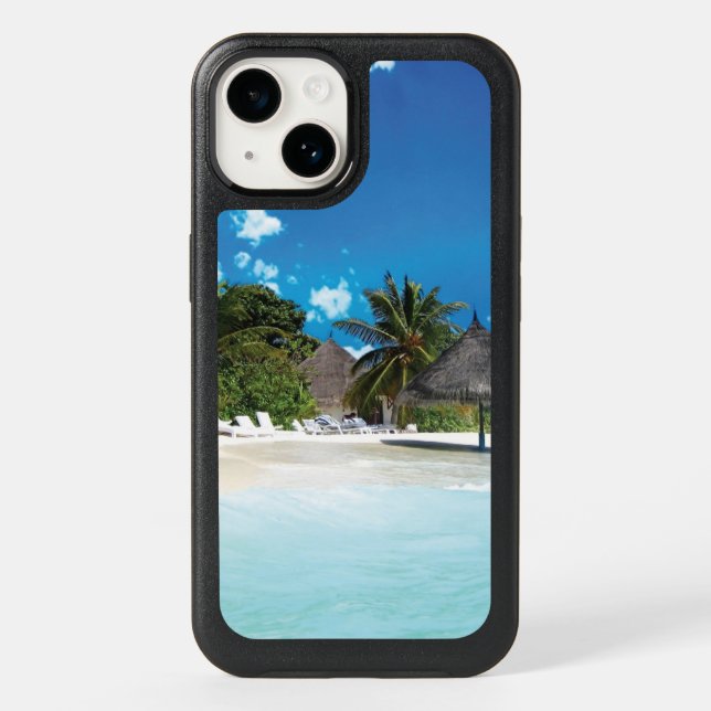 Exotic Beach  Otterbox iPhone Case (Back)