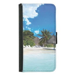 Exotic Beach  Samsung Galaxy S5 Wallet Case