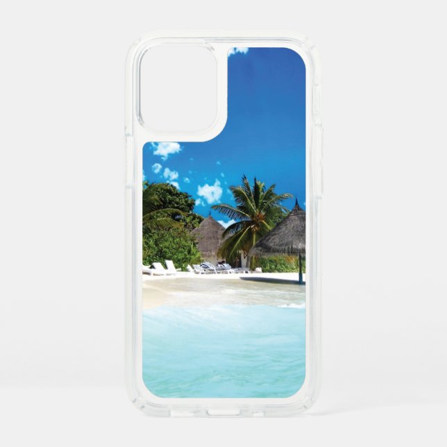 Exotic Beach  Speck iPhone 12 Mini Case (Front)