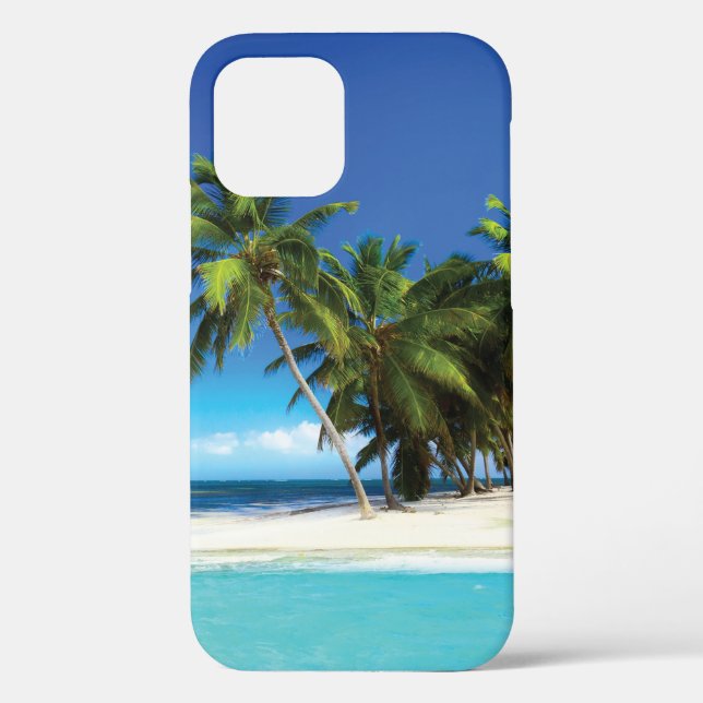 Exotic beach throw pillow Case-Mate iPhone case (Back)