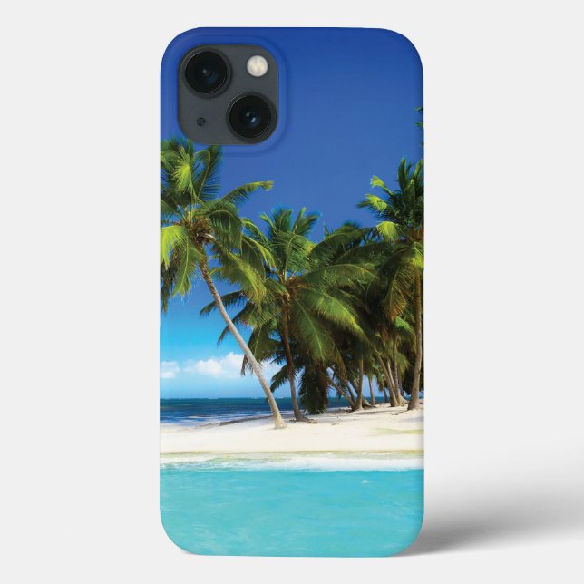 Exotic beach throw pillow Case-Mate iPhone case (Back)