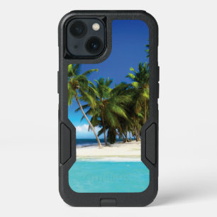 Exotic beach throw pillow iPhone 13 case