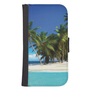 Exotic beach throw pillow galaxy s4 wallet case