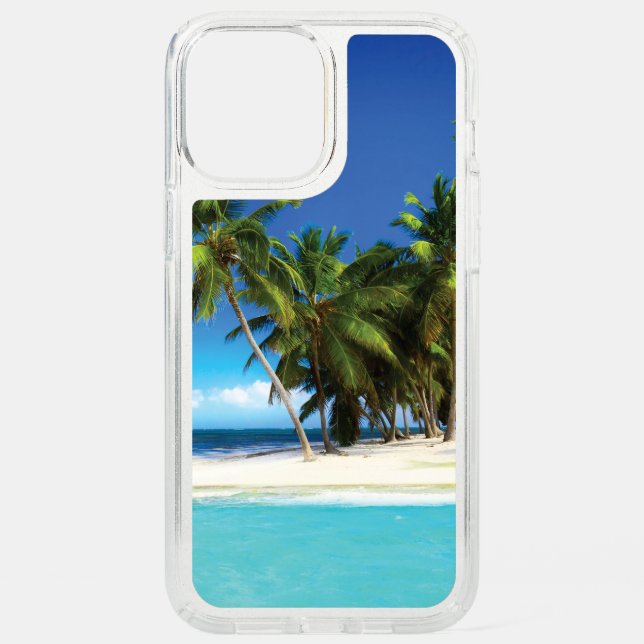 Exotic beach throw pillow speck iPhone 12 pro max case (Front)