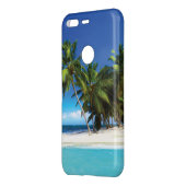 Exotic beach throw pillow uncommon google pixel case (Back/Left)
