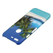 Exotic beach throw pillow uncommon google pixel case (Top)