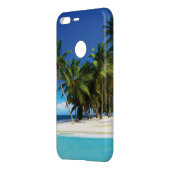 Exotic beach throw pillow uncommon google pixel XL case (Back/Left)
