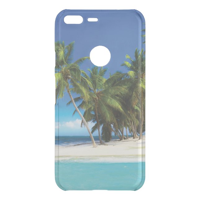 Exotic beach throw pillow uncommon google pixel XL case (Back)