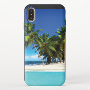 Exotic beach throw pillow iPhone XS max slider case