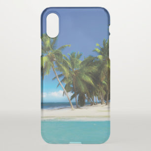 Exotic beach throw pillow iPhone XS case