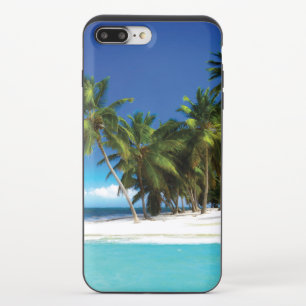 Exotic beach throw pillow iPhone 8/7 plus slider case