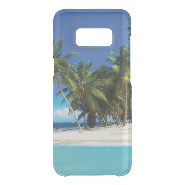Exotic beach throw pillow uncommon samsung galaxy case (Back)