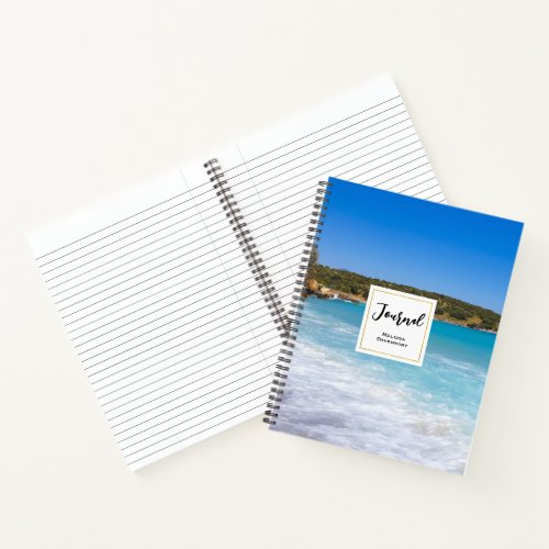 Exotic Beach Tropical Island Paradise Notebook