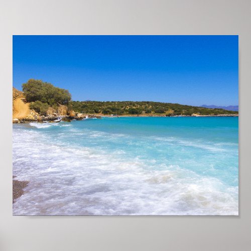 Exotic Beach Tropical Island Paradise Poster