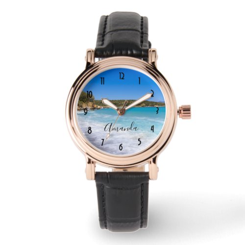 Exotic Beach Tropical Island Paradise Watch