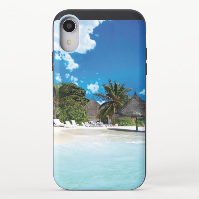Exotic Beach  Uncommon iPhone Case (Back)