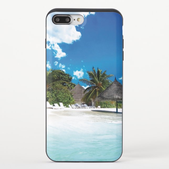 Exotic Beach  Uncommon iPhone Case (Back)