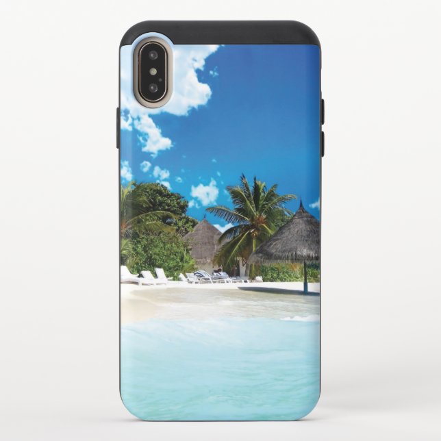 Exotic Beach  Uncommon iPhone Case (Back)