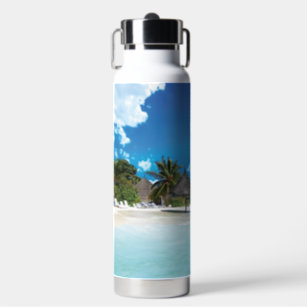 Exotic Beach  Water Bottle