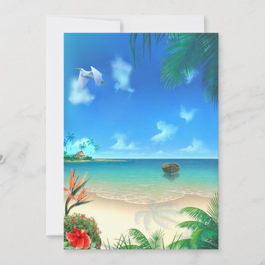 Exotic Beach Wedding (Front)