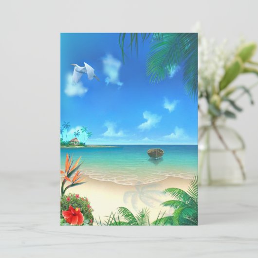 Exotic Beach Wedding (Standing Front)