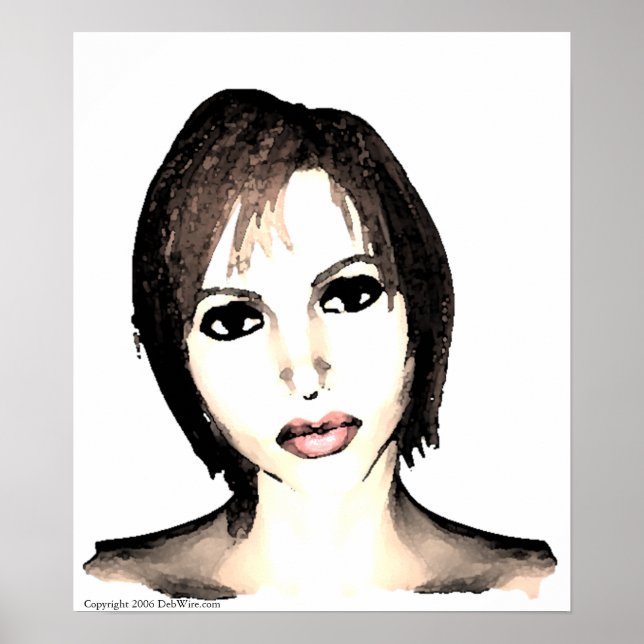 Exotic Beauty Print (Front)