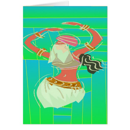 Exotic Belly Dancer Cards (Front)
