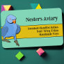 Exotic Bird Breeder Parrot Aviary Avian Pet Supply Business Card