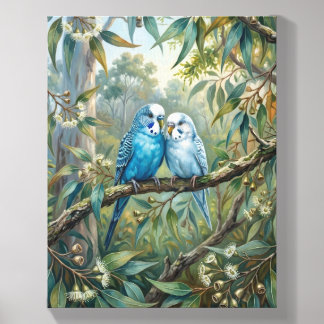 Exotic Bird Decor Canvas Photo Tile