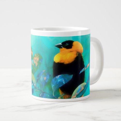 Exotic Bird SONG ON THE WIND  20 OZ Giant Coffee Mug