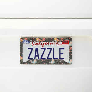 Exotic Birds #5 License Plate Frame