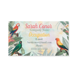 Exotic Birds Business Card