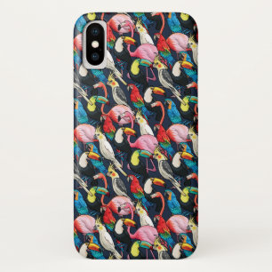Exotic birds iPhone x case