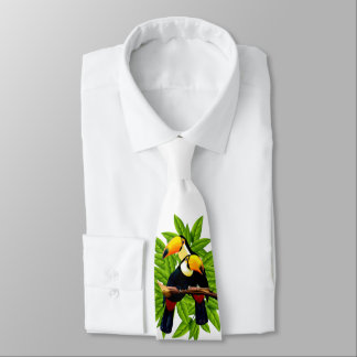 Exotic Birds Neck Tie