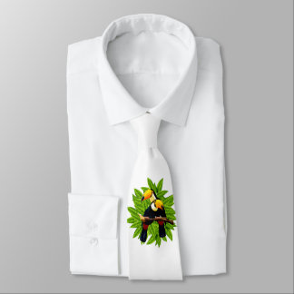 Exotic Birds Neck Tie