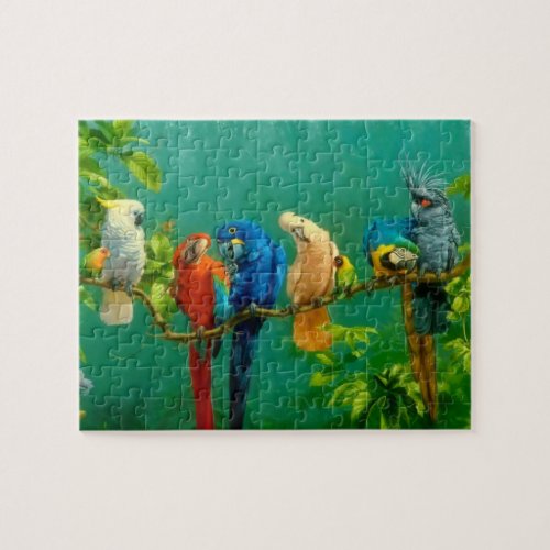 Exotic Birds Puzzle