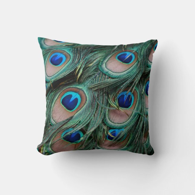 exotic birds  throw pillow (Front)