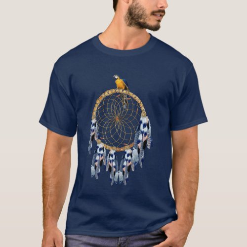 Exotic Blue Dream Catcher Best_man gift T_Shirt