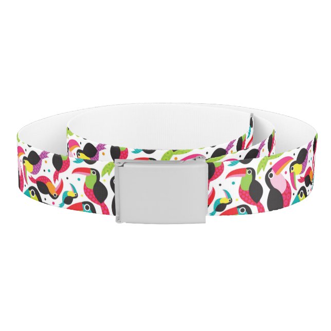 exotic brazil toucan bird background belt (Coil)