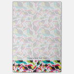 exotic brazil toucan bird background post-it notes