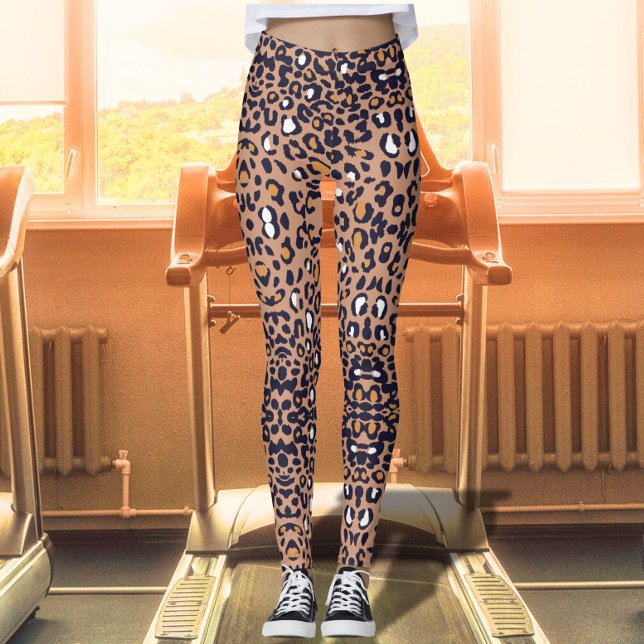 Exotic Brown Safari Print Leggings (Creator Uploaded)
