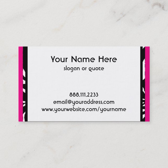 eXotic Business Card (Front)