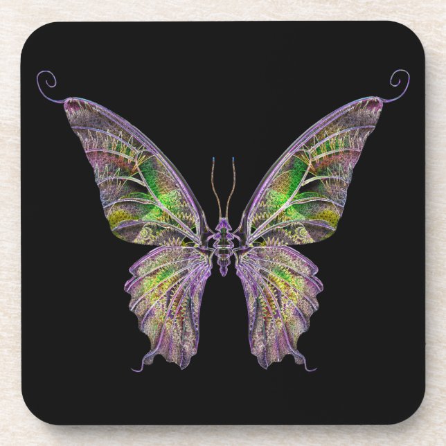 Exotic Butterfly Coasters (Front)
